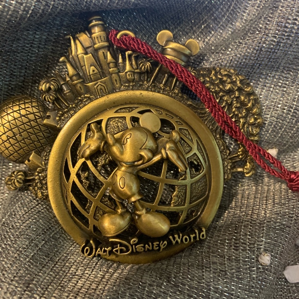 This beautiful ornament is from Disney World.